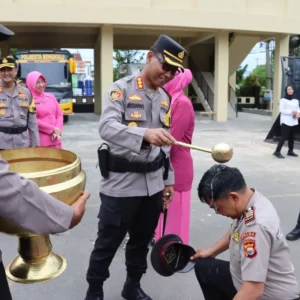 81 Personel Polresta Bengkulu Resmi Naik Pangkat