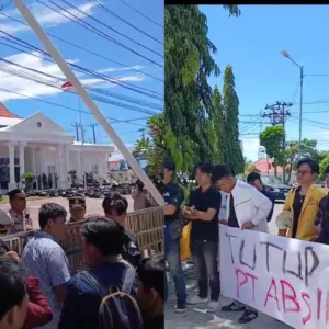 Aksi Mahasiswa Ungkap PT ABS Beroperasi 13 Tahun Tanpa HGU di Bengkulu