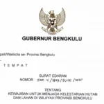 Antisipasi Bencana Sumatera, Gubernur Bengkulu Tegaskan Kewajiban Jaga Kelestarian Hutan dan Lahan