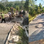 Desa Penyandingan Sukses Rampungkan JUT Meski Sempat Terkendala Cuaca