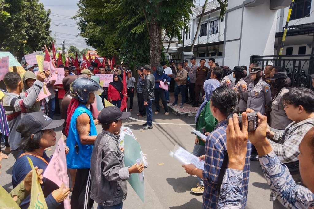 Keranda Warnai Hakordia Blitar, AMPERA Desak Penindakan Korupsi Agraria