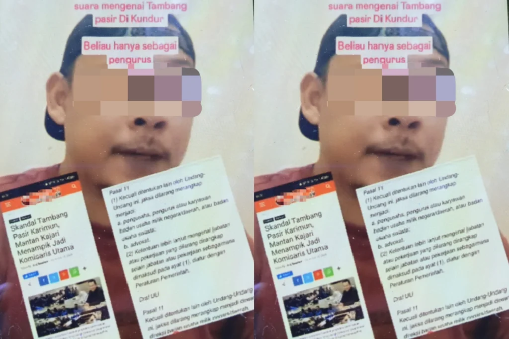Mantan Kajari Karimun: Isu Tambang Pasir Darat Berpotensi Menyesatkan dan Berujung Hukum