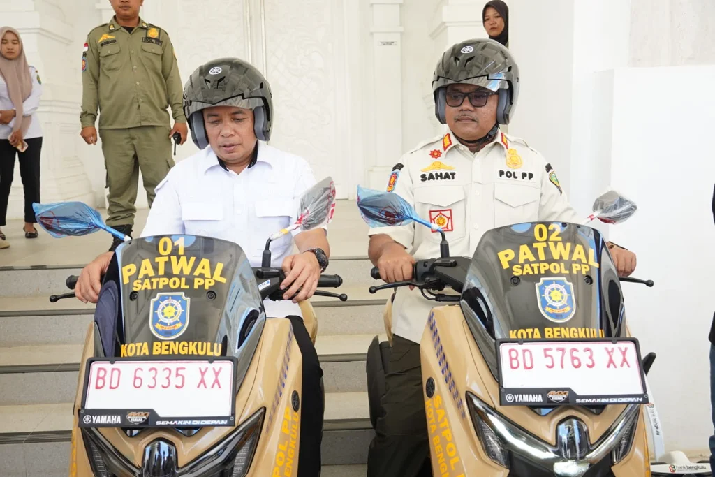 Pemkot Bengkulu Perkuat Satpol PP dengan Armada Baru untuk Penegakan Perda