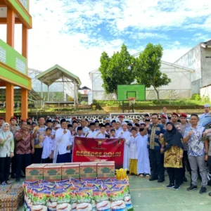 Rayakan HUT ke-78 Reserse, Ditreskrimsus Polda Bengkulu Berbagi Sembako ke Panti Asuhan dan Ponpes
