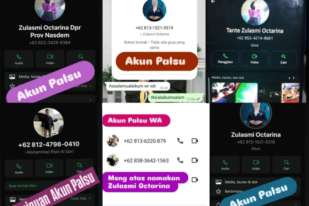 Zulasmi Octarina Ingatkan Warga Waspada Penipuan Catut Namanya