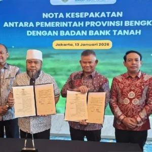 Bengkulu Gandeng Bank Tanah: 20.000 Hektare Lahan Bekas HGU Siap Jadi Sumber PAD Baru