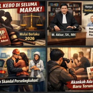 Fenomena Perselingkuhan di Kabupaten Seluma: Advokat Ungkap Mekanisme Delik Aduan Fenomena Perselingkuhan di Kabupaten Seluma: Advokat Ungkap Mekanisme Delik Aduan