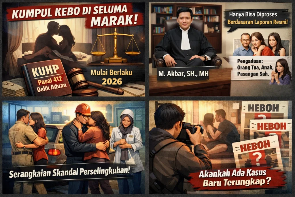 Fenomena Perselingkuhan di Kabupaten Seluma: Advokat Ungkap Mekanisme Delik Aduan