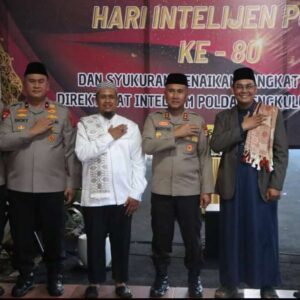 HUT Intelkam ke-80 Kapolda Bengkulu Instruksikan Penguatan Deteksi Dini dan Transformasi Digital HUT Intelkam ke-80: Kapolda Bengkulu Instruksikan Penguatan Deteksi Dini dan Transformasi Digital