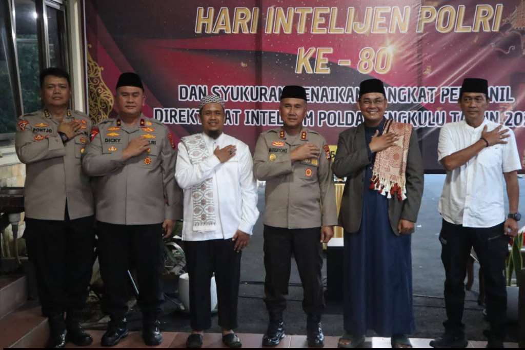 HUT Intelkam ke-80: Kapolda Bengkulu Instruksikan Penguatan Deteksi Dini dan Transformasi Digital