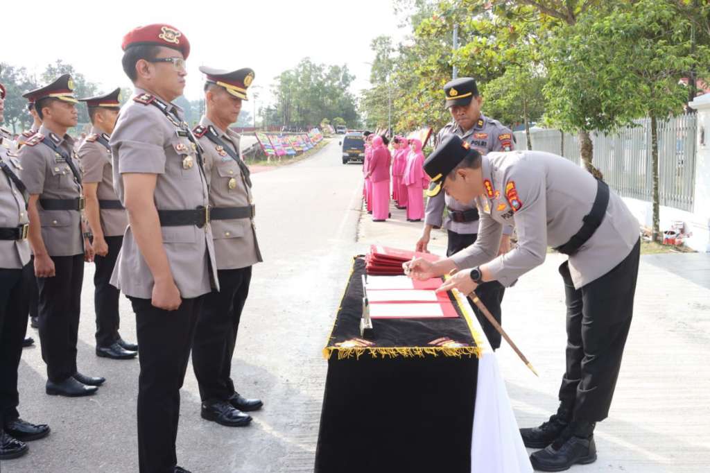 Ini Daftar Pejabat Baru Polresta Barelang, Dari Kasat Hingga Kapolsek
