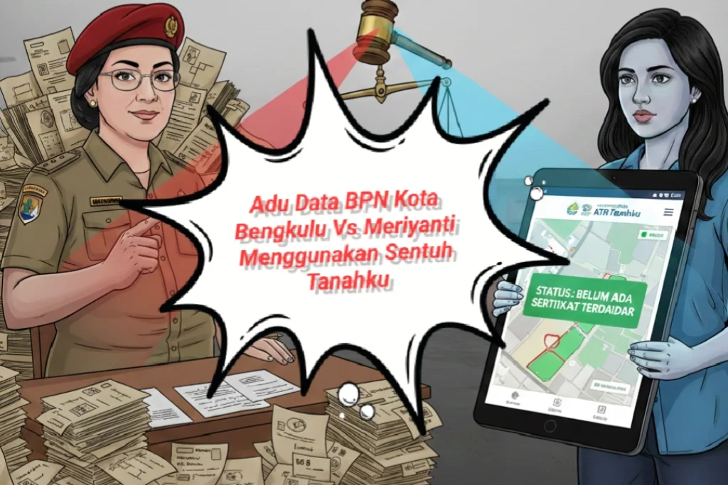Kasus Dugaan Pemalsuan Dokumen BPN Kota Bengkulu Memanas: Meriyanti Mengaku Didatangi Oknum Mengaku Intel Kasus Dugaan Pemalsuan Dokumen BPN Kota Bengkulu Memanas: Meriyanti Mengaku Didatangi Oknum Mengaku Intel
