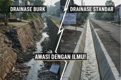 Masyarakat Bisa Ikut Mengawasi dan Melaporkan Proyek Pembangunan Drainase, Pelajari Dasar Hukumnya