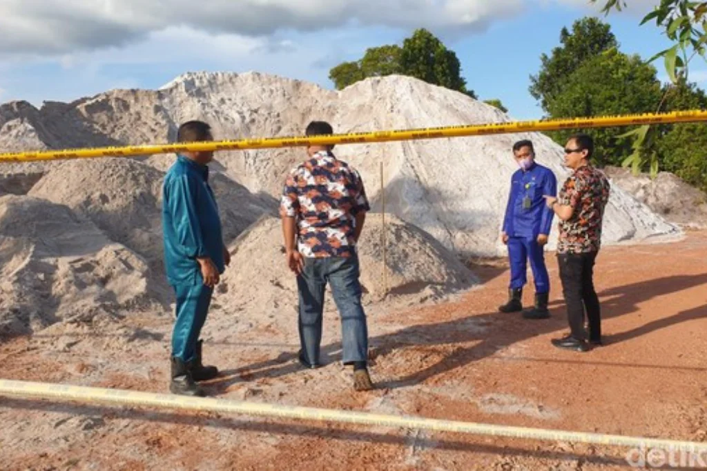 Sorotan Tajam Proyek Konstruksi Pemko Batam, Diduga Gunakan Pasir Ilegal