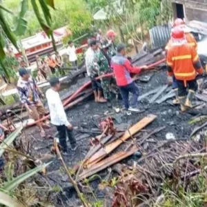 Tangis Pilu Istri Korban Kebakaran Lebong: Rumah Ludes Saat ikut Panen Padi