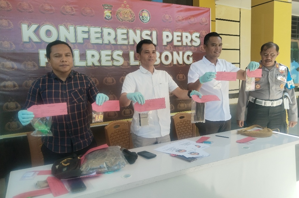 Ungkap Kasus Ganja 541 Gram, Polres Lebong Amankan Petani