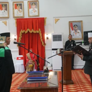Akhiri Kepemimpinan Plt, Sekda Definitif Provinsi Bengkulu Akhirnya Dilantik