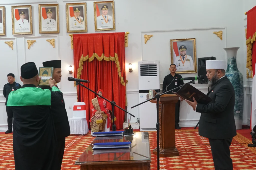 Akhiri Kepemimpinan Plt, Sekda Definitif Provinsi Bengkulu Akhirnya Dilantik