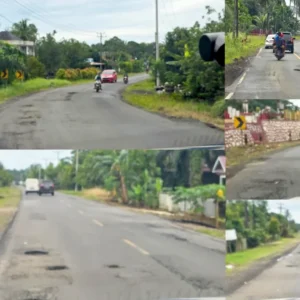 Jalan Nasional di Seluma Rusak, Kasatker PJN II Bengkulu: Perbaikan Selesai Sebelum Lebaran Jalan Nasional di Seluma Rusak, Kasatker PJN II Bengkulu: Perbaikan Selesai Sebelum Lebaran