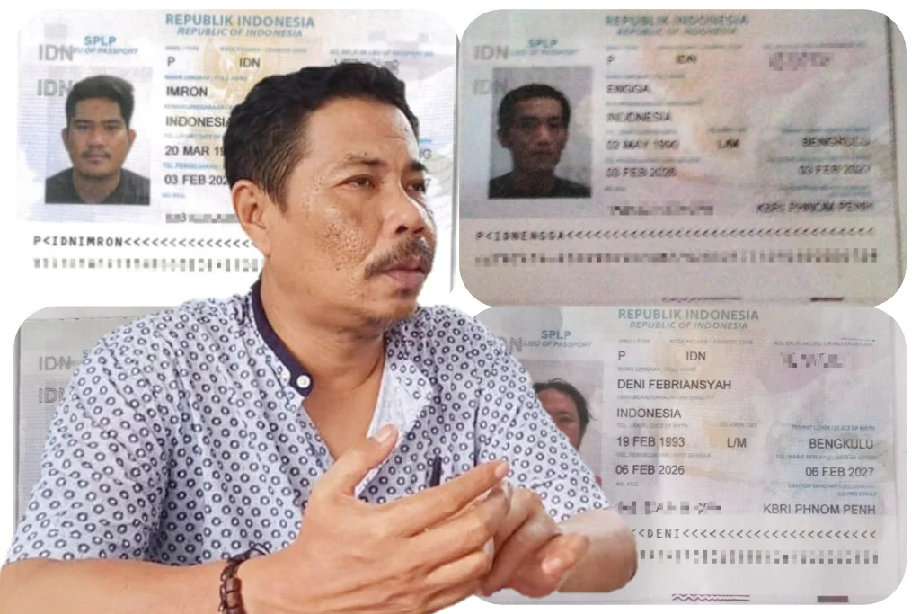 Kabar Baik! Empat Warga Bengkulu Korban TPPO Kamboja Segera Pulang Akhir Februari