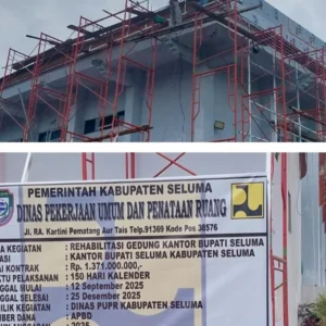 Kejari Seluma Dalami Dugaan Korupsi Proyek Rehabilitasi Kantor Bupati Seluma Rp1,3 Miliar