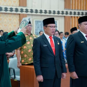 Pj Sekda Lantik Kadis Dikbud dan Kadinkes Provinsi Bengkulu
