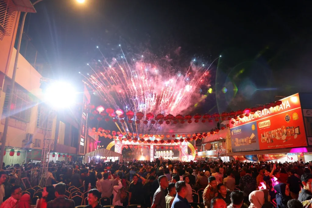 Semarak Panggung Budaya dan Atraksi Barongsai Meriahkan Perayaan Imlek 2577 di Batam
