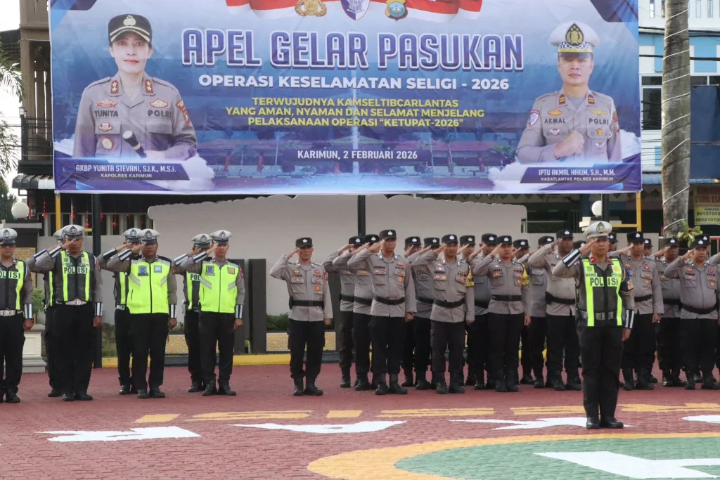 Siap-siap! Satlantas Bakal Gelar Operasi Keselamatan Seligi 2026 di Karimun, ini Sasarannya