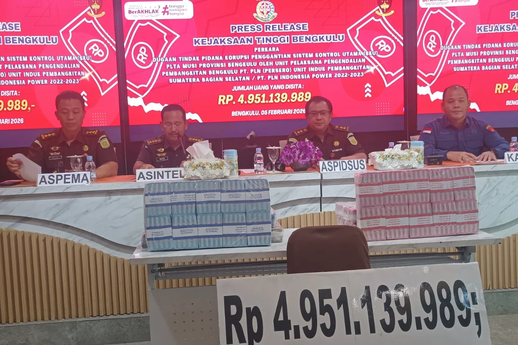 Skandal Korupsi PLTA Musi: Tiga Rekanan Setor Rp4,9 M, Siapa Dalang Utama yang Diincar Kejati?