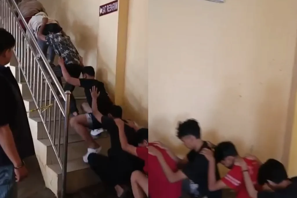 Tim Resmob Macan Gading Bekuk 10 Pelaku Pengeroyokan Anak di Merapi Raya