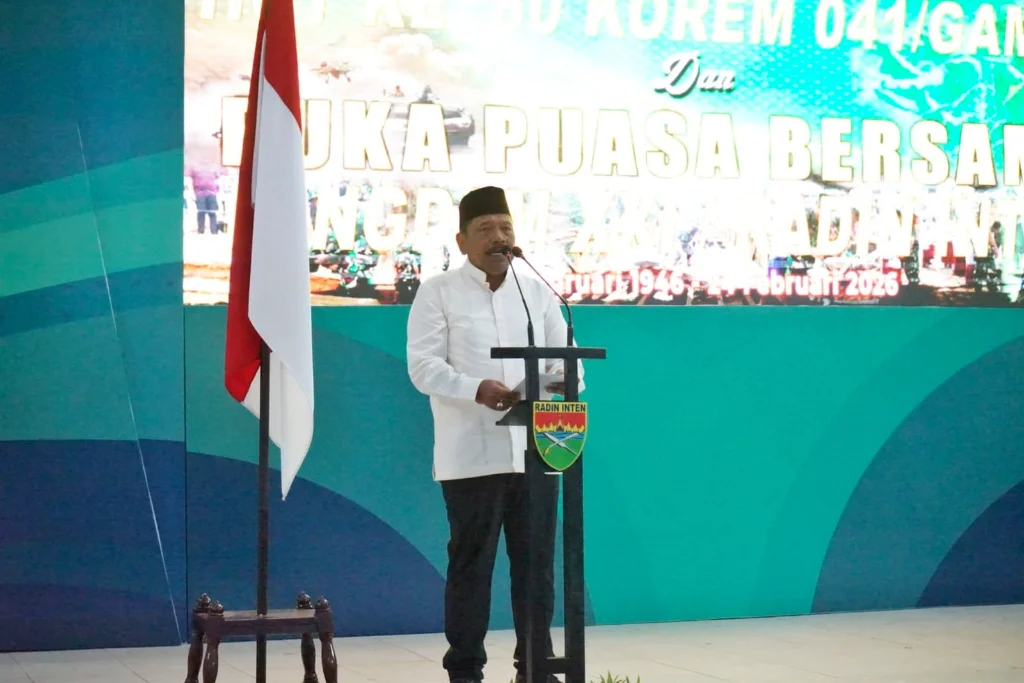 Wakil Gubernur Bengkulu Perkuat Sinergi TNI-Pemprov di HUT ke-80 Korem 041/Gamas