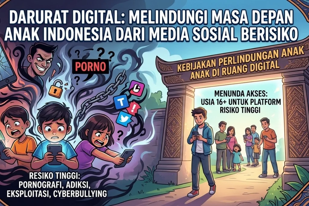 Aturan Baru: TikTok, Instagram, YouTube Dilarang untuk Anak Dibawah 16 Tahun