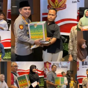 Buka Puasa Bersama AMJ: Polisi-Pers Kolaborasi Berbagi Santunan dan Kamtibmas