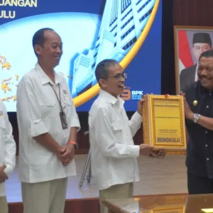 Pemprov Bengkulu Serahkan LKPD 2025 Tepat Waktu