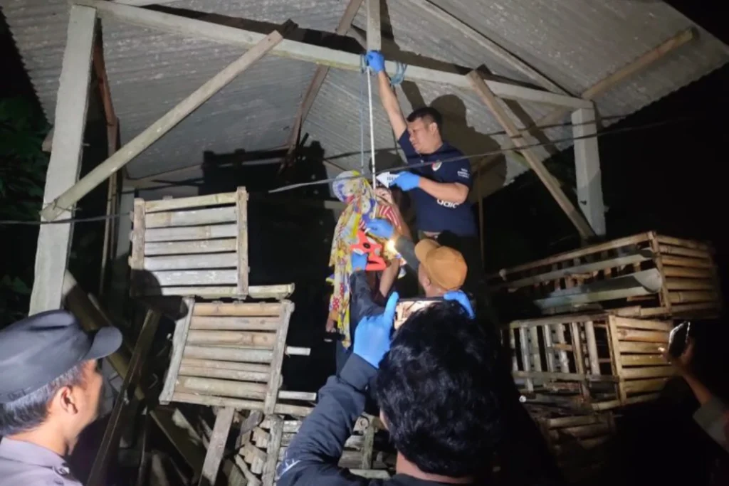 Polres Kota Blitar Tangani Penemuan Pria Gantung Diri di Ponggok Diduga Depresi