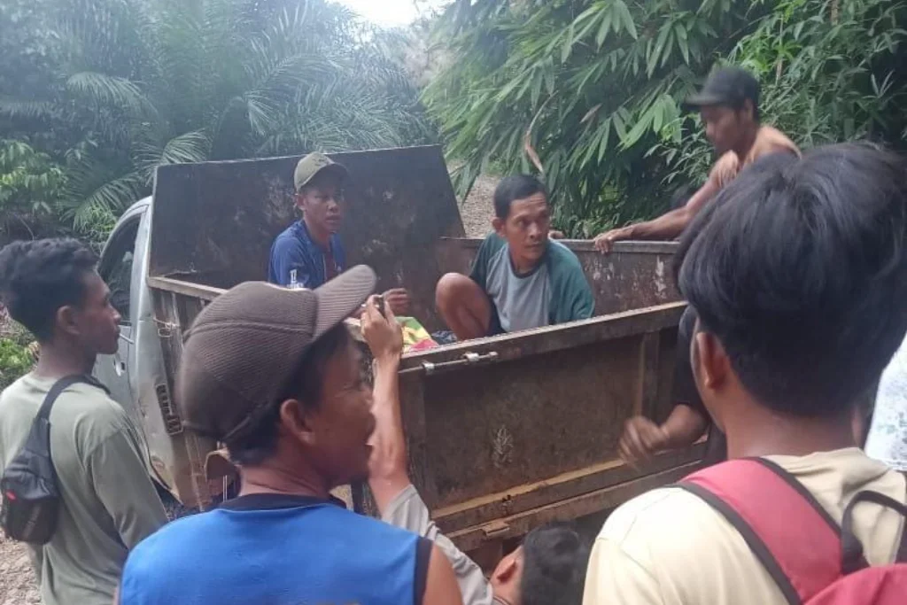 Tragis, Tertimpa Muatan Kayu Saat Ngojek, Warga Ulu Talo Tewas di Tempat