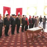 10 Pejabat Pemkot Bengkulu Dilantik: Satu Komado