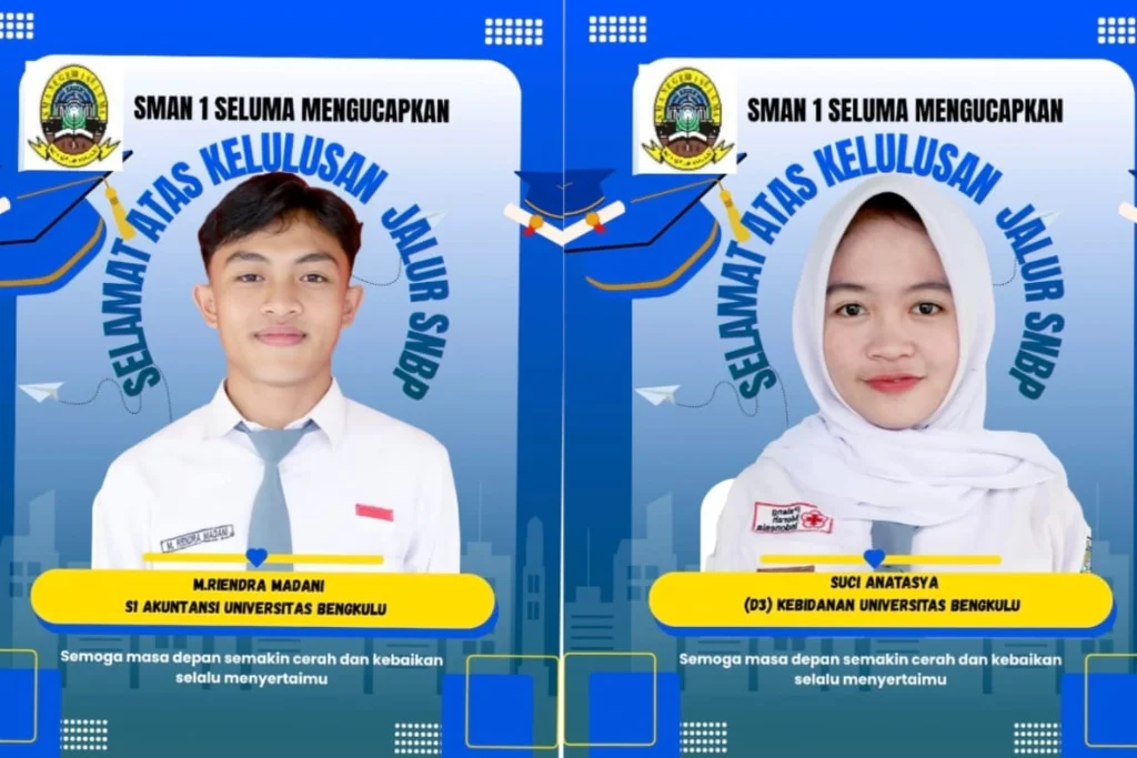 30 Siswa SMAN 1 Seluma Lolos SNBP 2026, Bukti Konsistensi Prestasi Akademik