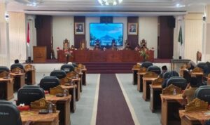 Paripurna DPRD Lebong, Raperda Pilkades Dapat Dukungan Fraksi