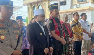 Tiba di Bengkulu, Kajati Baru Saiful Bahri Siregar Disambut Forkopimda