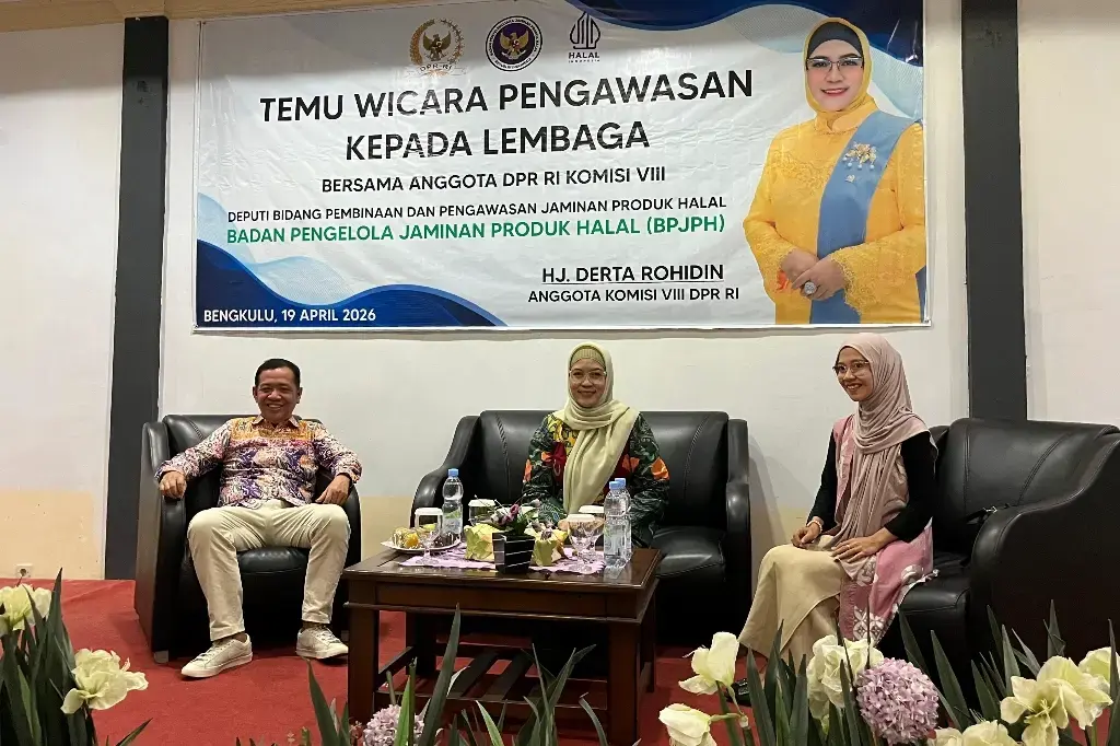 Derta Rohidin: Komisi VIII-BPJPH Sediakan 1 Juta Sertifikat Halal Gratis UMKM