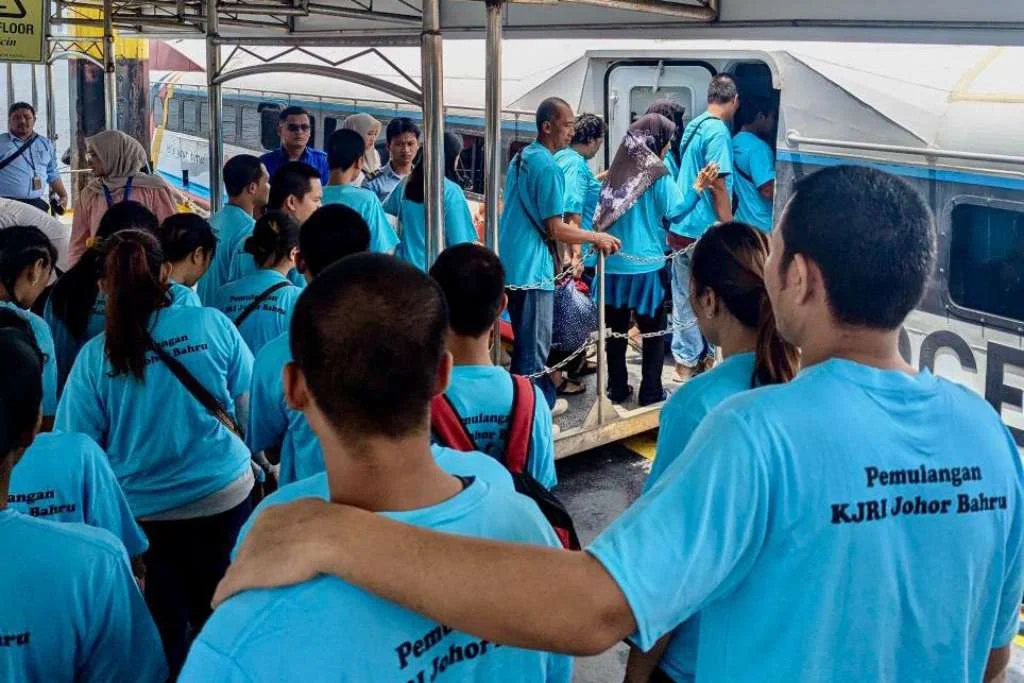 KJRI Johor Bahru Fasilitasi Kepulangan 281 WNI, Termasuk Balita dan Kelompok Rentan