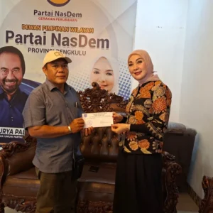 Perjuangkan Pembangunan Jembatan Rusak, Kades Talang Ulu Temui Anggota DPR RI