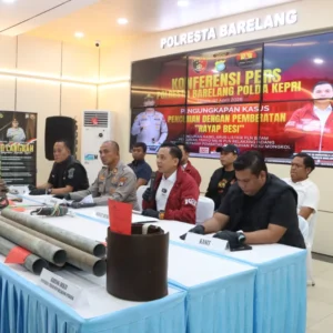 Polresta Barelang Ringkus Komplotan Pencuri Fasilitas Umum, Pelaku Positif Narkoba