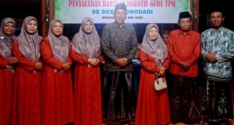 Apresiasi Generasi Qur'ani, Pemdes Wonodadi Blitar Salurkan Insentif untuk 119 Guru TPQ