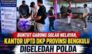 Buntut Garong Solar Nelayan, Kantor UPTD DKP Provinsi Bengkulu Digeledah Polda Tim dari Polda Bengkulu geledah Kantor UPTD DKP Provinsi Bengkulu