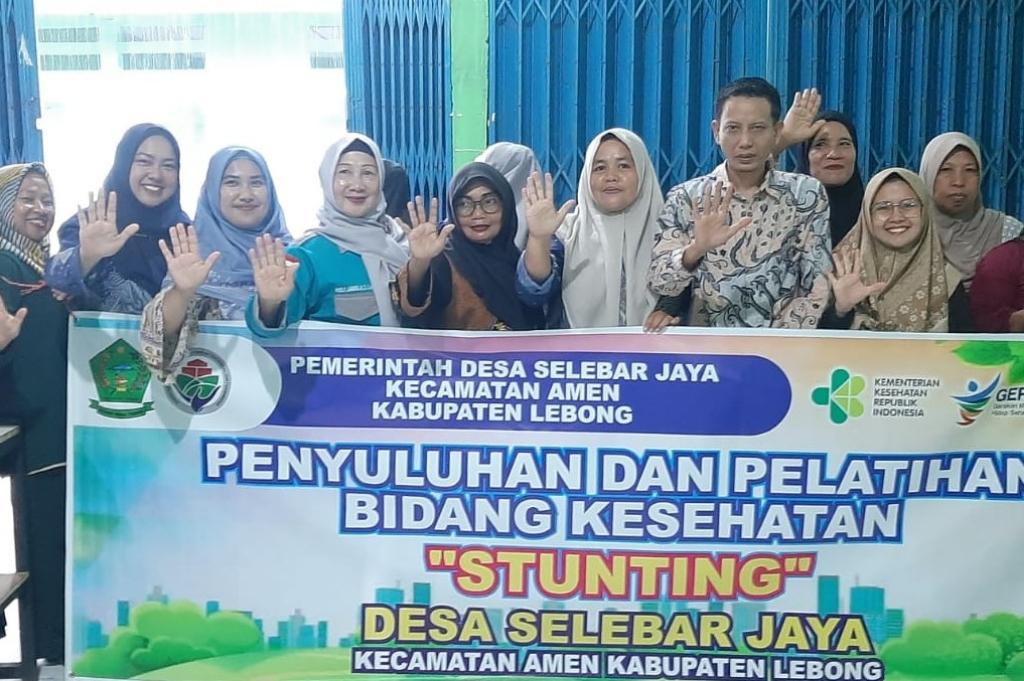 Cegah Stunting, Warga Selebar Jaya Diberi Edukasi Kesehatan