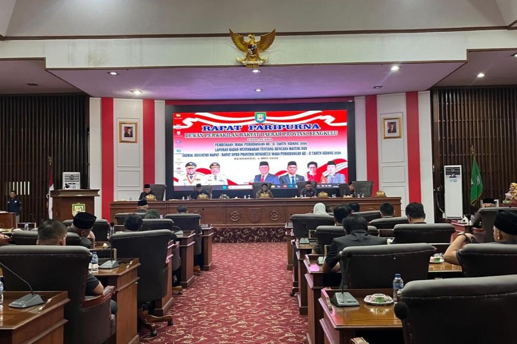 DPRD Provinsi Resmi Buka Masa Persidangan Kedua Tahun 2026