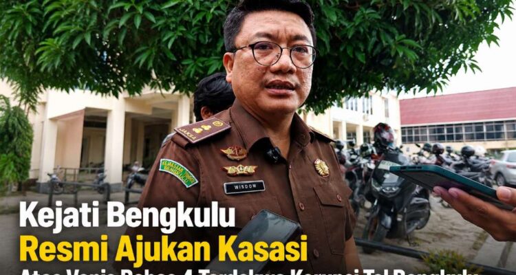 Kejati Resmi Ajukan Kasasi Atas Vonis Bebas 4 Terdakwa Korupsi Tol Bengkulu