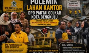 Konflik Lahan Kantor Golkar Kota Bengkulu Pecah: Aksi Segel, Somasi, Pembongkaran Paksa Hingga Laporan Pidana